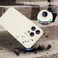 iPhone 13 Pro Max Fehér Szívecskés Lányos Ütésálló Szilikon Tok 2