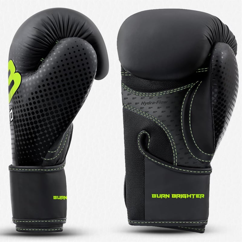 Starpro Bokszkesztyű 10 oz - Fekete, Műbőr, Unisex Edzőkesztyű