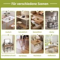 OstepDecor Átlátszó Asztali Védőfólia 2 mm - 100x200 cm Vízálló PVC Asztalterítő, Kristálytiszta Íróasztal Alátét Otthonra és Irodába 5