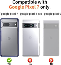 Google Pixel 7 Kék Ütésálló Védőtok 2