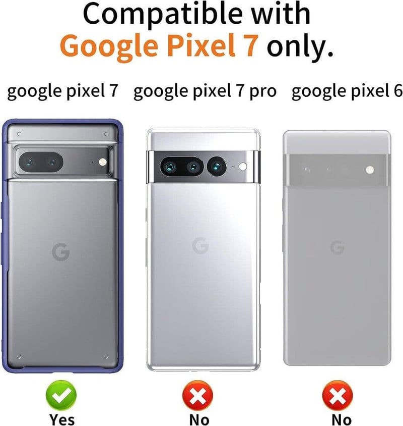 Google Pixel 7 Kék Ütésálló Védőtok