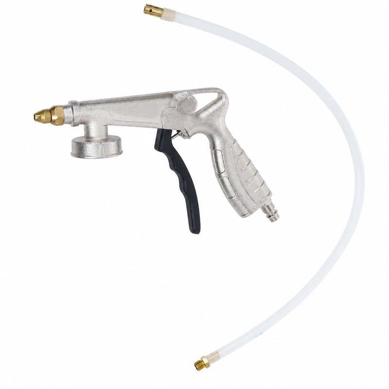 Pistol pneumatic BGS 3203 pentru protecția șasiului, 300 l/min — Fără tub de absorbție metalic (stare: vezi poza 2)