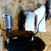 Rotačná teplovzdušná kefa BaByliss AS200E so 4 nadstavcami, 1000 W, iónová keramická technológia, čierna 2