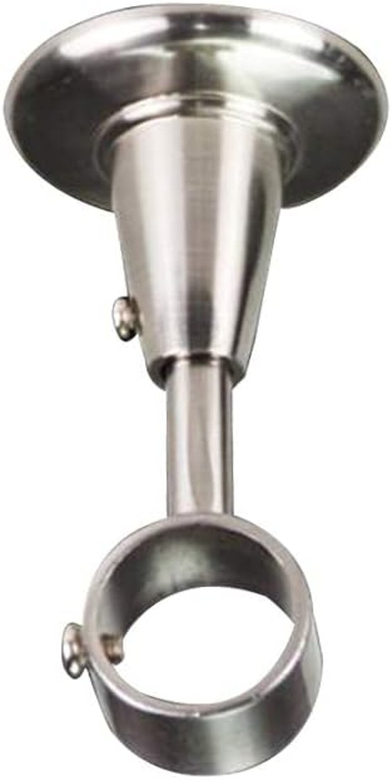 Állítható mennyezeti függönyrúdtartó, 28mm, 2db - Ezüst