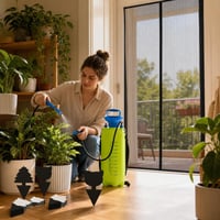Növénymentő rovarcsapda: 30 db ragasztólap + 10 literes permetező + mágneses szúnyogháló 1