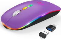 Vezeték Nélküli RGB Gamer Egér Bluetooth-szal és USB-C Adapterrel 1
