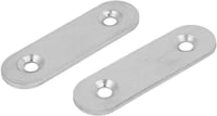 Rozsdamentes acél sarokmerevítő lemez, 50x15x2mm, 10db - uxcell 2