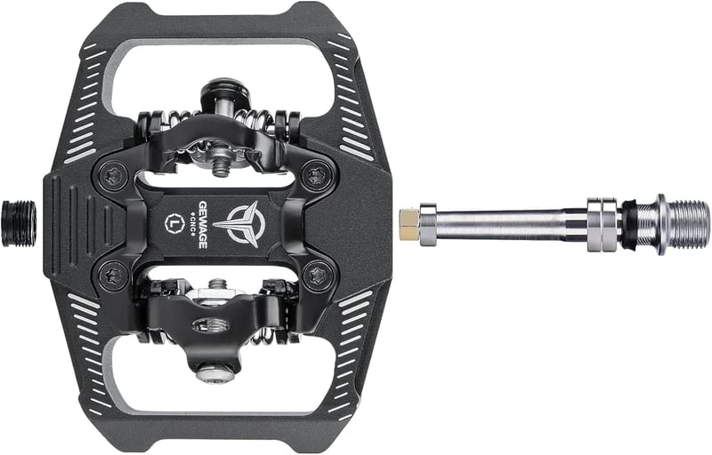 Shimano SPD kompatibilis, kétoldalas MTB pedál, széles platformmal - GEWAGE