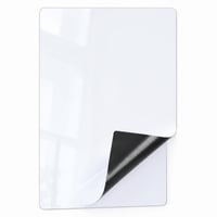 Folie magnetică pentru tablă albă VynyQoo pentru frigider, A3+A4 (44x29,7 cm și 29,7x21 cm), tablă cu 6 markere colorate, fără burete de șters — set 1 buc. 1