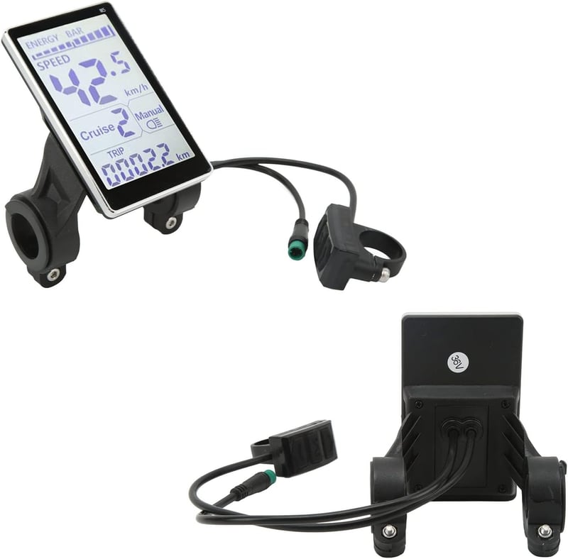 Keenso univerzális LCD kijelző e-kerékpárokhoz és e-rollerekhez, 24-60V
