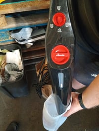 Parný čistič Vileda Steam Plus, 400 ml nádržka — powerpad a 2 náhradné návleky z mikrovlákna nie sú súčasťou balenia (stav: pozri 2. obrázok) 2