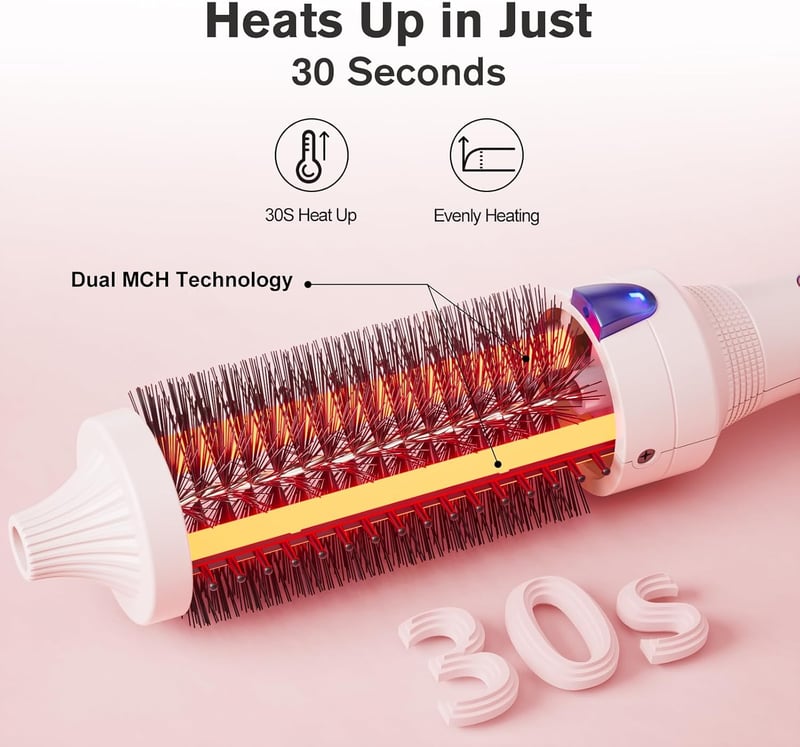 K&K Keratin Védő Ionos Hőkefe 45mm - 2in1 Hajegyenesítő és Göndörítő