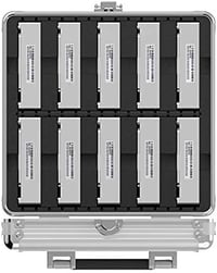 ORICO Alumínium Védőtok 10db 3,5" HDD-hez - Ütés-, Por- és Nedvességálló 9