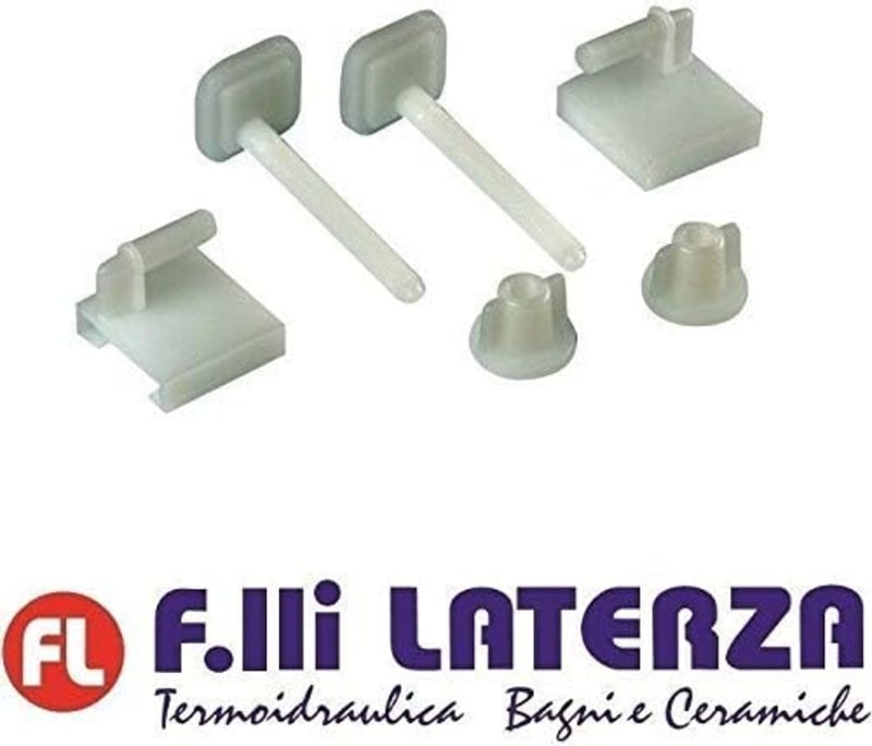 Műanyag WC-ülőke Zsanér Készlet - Ovális Fehér Nylon Csuklópánt Toalett Ülőkéhez, Univerzális Csere Alkatrész, 20g