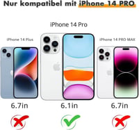 Apple iPhone 14 Pro Rózsaszín Mágneses Gyűrűs Szilikon Védőtok 2