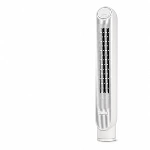 Dreo Nomad One stupni ventilator 92 cm crni, zakretanje 90° — neispravan, za dijelove: nedostaju daljinski upravljač i postolje (stanje: vidi 2. sliku)