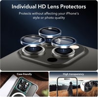 iPhone 14 Pro ESR Armorite edzett üveg képernyővédő fólia szett + kameravédő, 3db 5