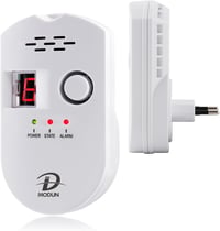 Gázérzékelő riasztó - LPG/földgáz/szén-monoxid detektor, digitális kijelzővel, konyhába, garázsba 8