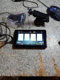 Ecran auto islxuox de 7 inchi cu Android Auto și Apple CarPlay, wireless, cu cameră de marșarier 1080P HD, ecran tactil IPS, Bluetooth, AUX, FM 2