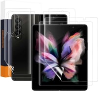 Samsung Galaxy Z Fold 4 5G ujjlenyomatmentes képernyő- és hátlapvédő fólia, 2 db 1