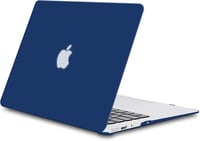 MacBook Air 13" (2010-2017) ultravékony védőtok + EU billentyűzetvédő, sötétkék - TECOOL 4