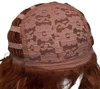 BESTUNG Hosszú Barna Hullámos Paróka - Hőálló Műhaj Jelmezekhez, Halloween Cosplay Partikhoz, Egyszerhasználatos Fejdísz 5