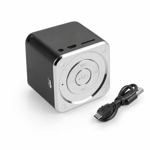 Boxă portabilă MusicMan Mini Soundstation — defectă, pentru piese: nu pornește / nu funcționează (stare: vezi a doua imagine)