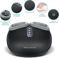 Medcursor Lábmasszírozó Melegítő Funkcióval - Mély Gyúró Masszázs, Többféle Beállítás és Állítható Intenzitás Otthoni vagy Irodai Használatr 2