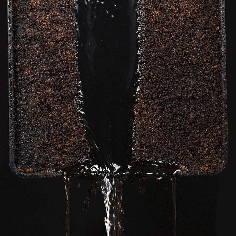 Fekete Szilikon Tamper Alátét Kávéfőzéshez 20x15 cm