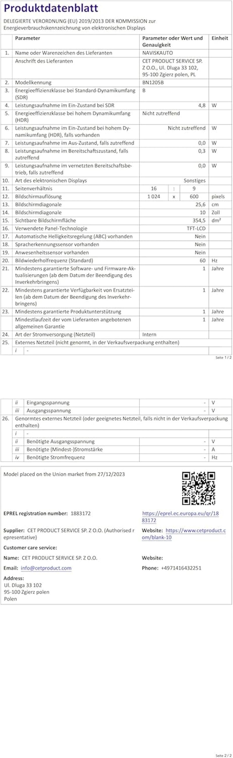 NAVISKAUTO 10,5" Autós DVD lejátszó 2 monitorral, HDMI, 5000mAh akku