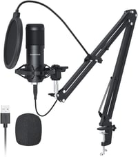SUDOTACK USB Gaming Mikrofon Kondenzátor PC Streaming Podcast Felvételhez 1