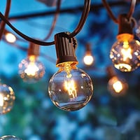 ZONJIE G40 LED Izzó E12 Foglalattal, 25 db Meleg Fehér 2700K, Szabályozható Fényerejű, Törésálló, 0.6W Energiatakarékos Kültéri Világítás 8