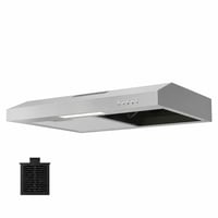 Vstavaný odsávač pár CIARRA AWS6903D 60 cm, nehrdzavejúca oceľ, strieborný — Chýba jedna mriežka filtra (stav: pozri 2. obrázok) 1