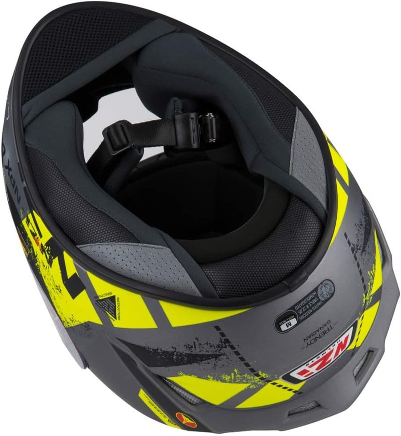 Casco Trendy Fekete-Lila Fém Zárt Bukósisak