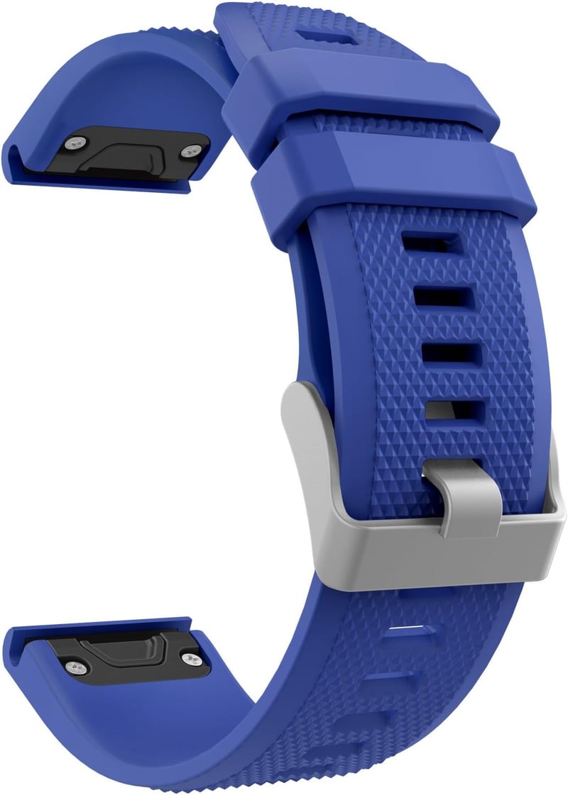 MoKo 22mm Szilikon Óraszíj Garmin Fenix 5/6/7, Forerunner 935/945/955/965, Approach S60/S62/S70 Okosórákhoz - Gyorscsatlakozós Csuklópánt, K