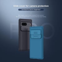 Google Pixel 7 vékony tok beépített kameravédővel és ütésálló kerettel 2