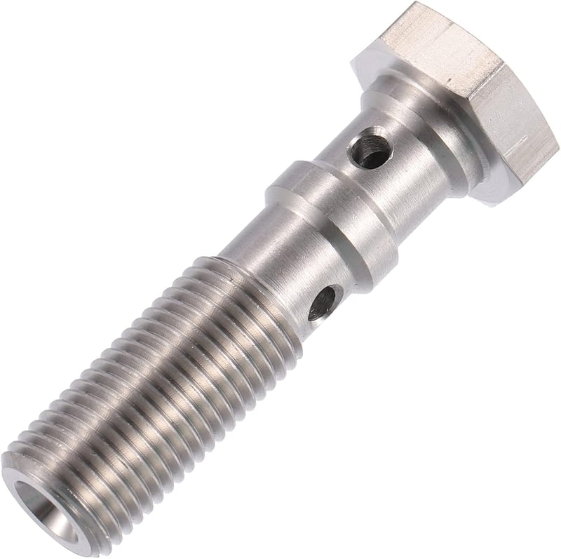 Autohaux M10x1.25 Turbó Fékvezeték Csavar Dupla Banjo Csavar 39mm