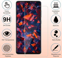 Huawei P30 Edzett Üveg Képernyővédő - 3db, 9H Keménység, Érzékeny Érintés 2