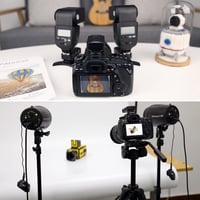 Sony Alpha és RX sorozatú fényképezőgépekhez JJC vezeték nélküli vakukioldó szett (2 vevővel) 8