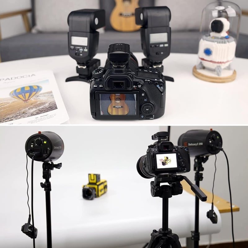 Sony Alpha és RX sorozatú fényképezőgépekhez JJC vezeték nélküli vakukioldó szett (2 vevővel)