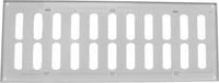 Állítható fehér légbeömlő rács 400x150mm rovarráccsal - HVAC 2