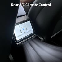 Tesla Model 3/Y hátsó szórakoztató kijelző 7,2" IPS érintőképernyővel, klímavezérléssel, CarPlay-jel (2017-2023) 5
