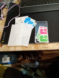 ivoler Átlátszó TPU Tok Samsung Galaxy A33 5G + 2 db Edzett Üveg Fólia (1 fólia — 1 db üvegfólia hiányzik (állapot: lásd a 2. képet) 2