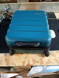 Troller cabină Cabin Max Anode 24L, 40x30x20 cm, troller cu carcasă dură și roți, Wizz Air — deteriorat în partea de jos în timpul transportului (stare: vezi a 2-a imagine) 3