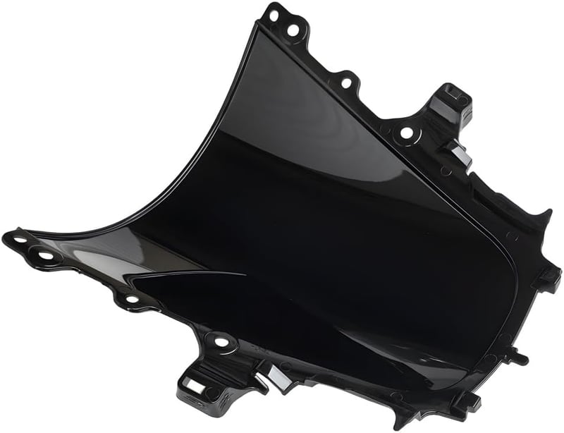 WENY1 Motorkerékpár Szélvédő Yamaha YZF R1 2020-2023 Modellekhez - Fekete Légterelő Plexi, Véd a Szennyeződésektől