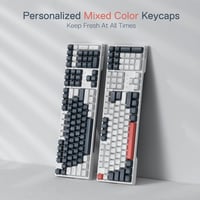 Redragon K668 RGB Mechanikus Gamer Billentyűzet 104 Gomb Piros Switch 6
