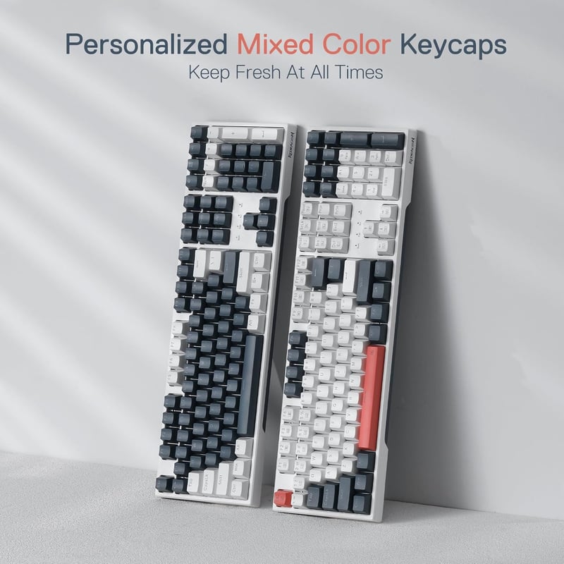 Redragon K668 RGB Mechanikus Gamer Billentyűzet 104 Gomb Piros Switch