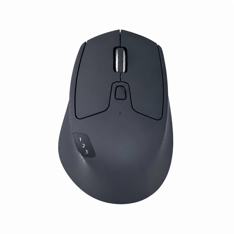 Bežični miš Logitech M720 Triathlon, Bluetooth i USB Unifying prijamnik, 1000 DPI, 6 tipki — Baterija nije uključena (stanje: vidi 2. sliku)