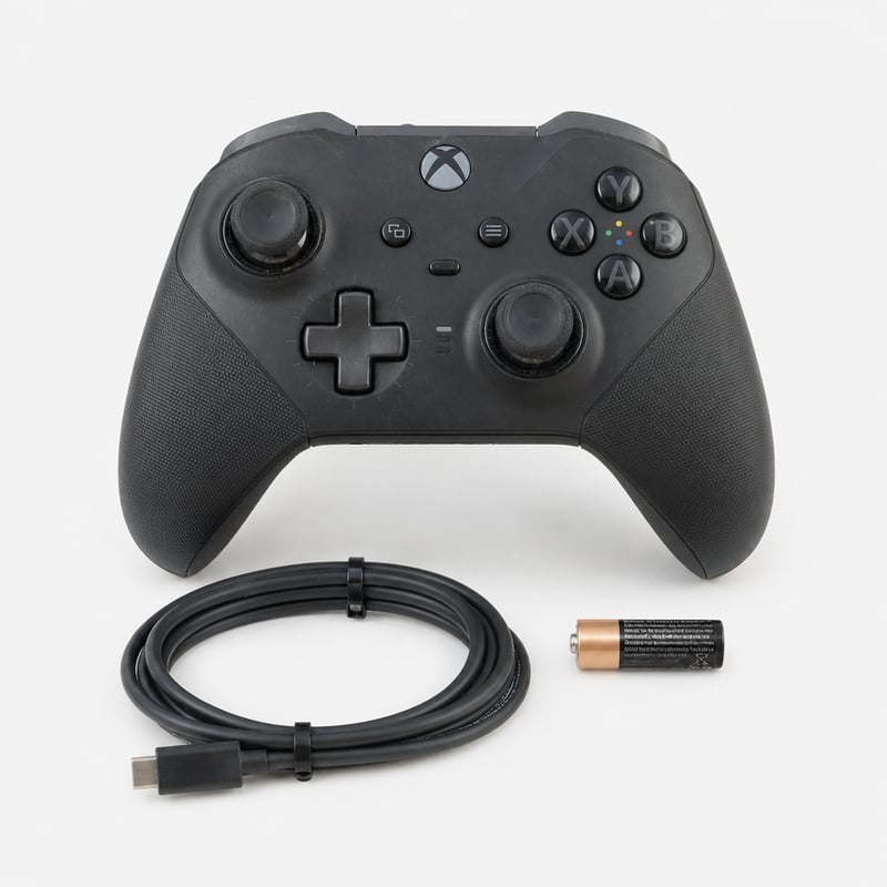 Controler wireless Xbox Elite Series 2, negru, pentru console Xbox Series X/S și Xbox One, utilizat