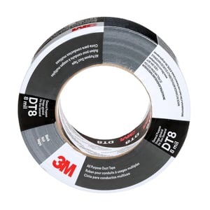 3M DT8 univerzalna ljepljiva traka - crna - 48 mm x 55 m